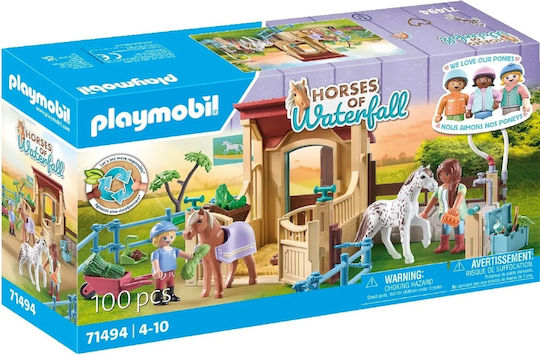 Playmobil Horses Of Waterfall Horse Stable for 4-10 years old
