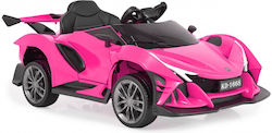 Παιδικό Ηλεκτροκίνητο Αυτοκίνητο Μονοθέσιο με Τηλεκοντρόλ Flash 12 Volt Ροζ