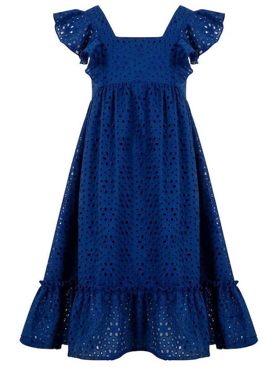 Lapin Kids Dress BLUE 241E3167160