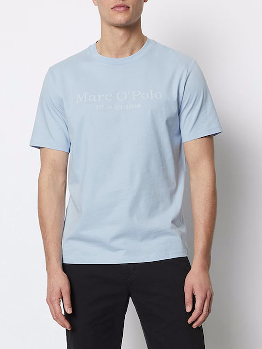 Marc O'Polo Men's Short Sleeve T-shirt lightblue