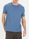 Camel Active Men's Short Sleeve T-shirt Indigo