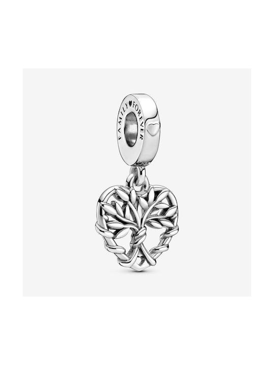 Pandora Charm Talisman mit Design Herz aus Silber