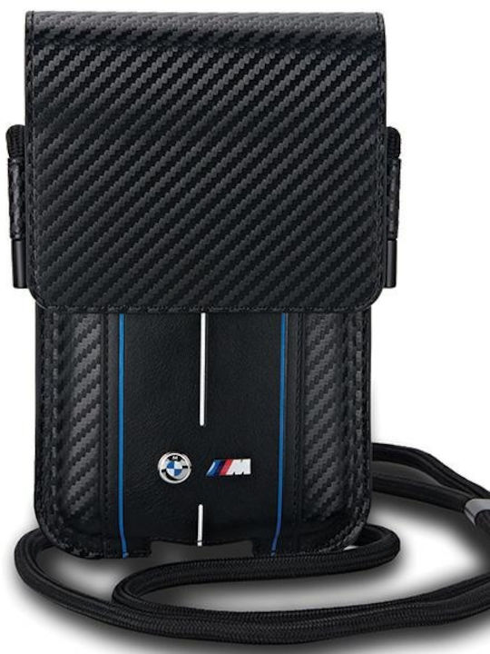 Bmw Bmpsp15xmscakl Портфейл Carbon Blue Stripes Black