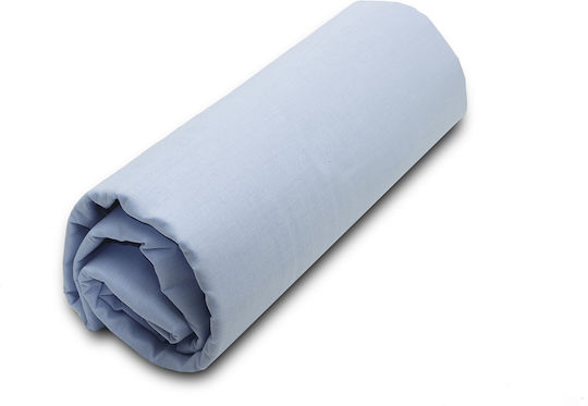 Palatex Чаршаф Единично 150x200см. 16 светлосиньо
