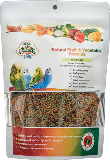 Natural Food Pellet for Budgerigars 500gr