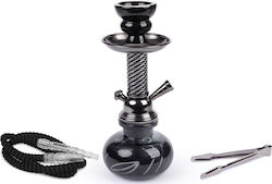 Ναργιλές Hookah Shisha Md All Black Μονος 1 Hose - 26cm Ναργιλές Hookah Shisha Md All Black Μονος 1 Hose - 26cm