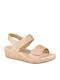 Anatomic Women's Platform Shoes Gold