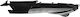 Modenas Right Motorcycle Tail Plastic for Modenas Kristar 125 Black 1pcs