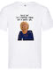 Fruit of the Loom Δύο Ξένοι Ντένη Μαρκορά Original T-shirt Λευκό Βαμβακερό