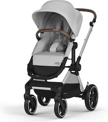 Cybex Eos Lux Reglabil 2 în 1 Cărucior pentru copii Potrivit pentru Nou-născut Gri Lava 13kg