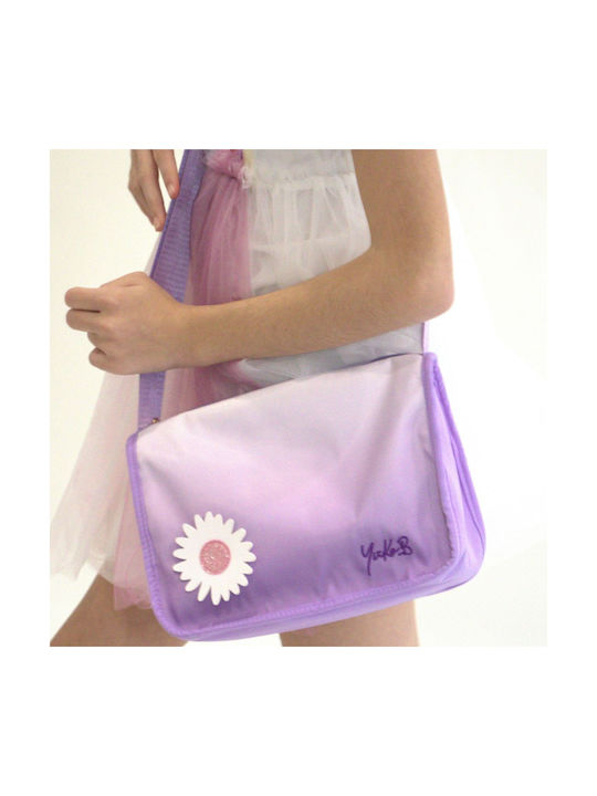 Yuko.B Kids Bag Shoulder Bag Lilac 18cmx10cmx28cmcm