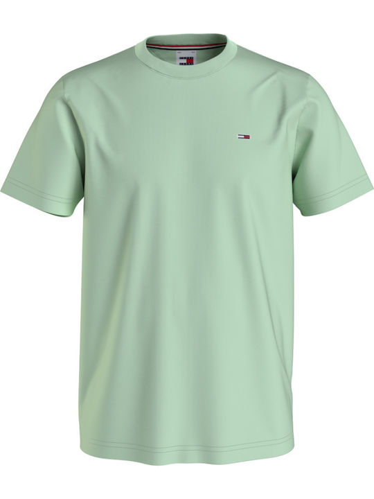 Tommy Hilfiger Herren T-Shirt Kurzarm Opal Green