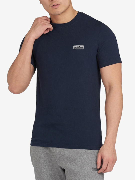 Barbour T-shirt Bărbătesc cu Mânecă Scurtă Navy...