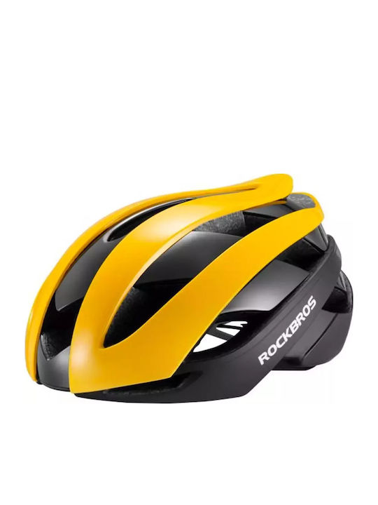 Rockbros Fahrradhelm Berg Gelb Rockbros Fahrradhelm Berg Gelb