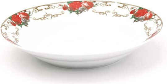 Homestyle Farfurie Adâncă Din Porțelan Multicoloră Cu Diametrul 23cm