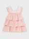 Mayoral Baby Rüschen Blumen Kleid 24-01922-064 Pastell