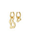 Pilgrim Earrings Hoops Gold Plated