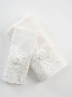 Piccolino Christening Oilcloths Set Ecru