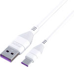 Fast Regulär USB 2.0 auf Micro-USB-Kabel Weiß 1.2m (73041) 1Stück