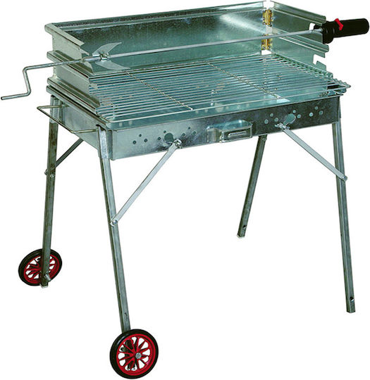 Starstoves Γαλβανιζέ Φορητή Ψησταριά Κάρβουνου 78x77εκ.