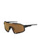 Quiksilver Sonnenbrillen mit Schwarz Rahmen und Braun Polarisiert Linse EQYEY03204-XKKN