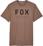 Fox T-shirt σε Καφέ χρώμα