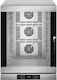 Digital Convection Oven with Humidifier 10 Positions (600x400mm) or GN 1/1 - Alfa 1035e1hds