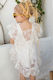 Bambolino Ecru Lace Baptism Dress