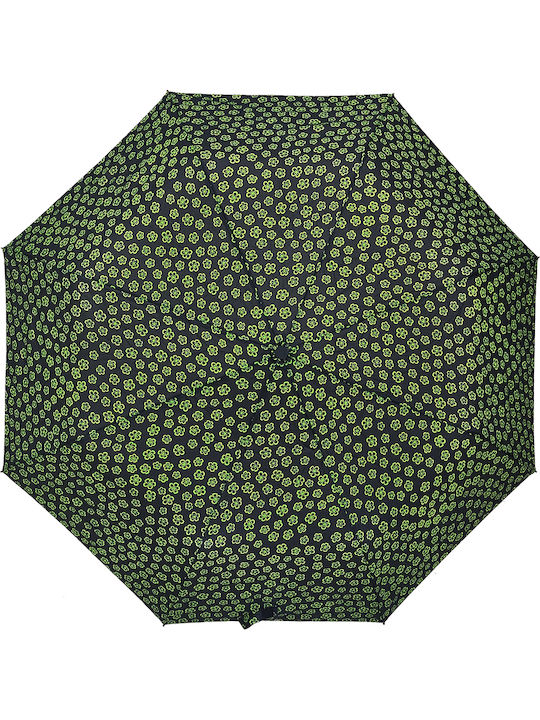 Windproof Automatic Umbrella Compact Green