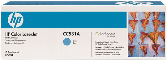 305a Compatible Toner for Laser Printer HP CC531A/CE411A/305A/CF381A Cyan