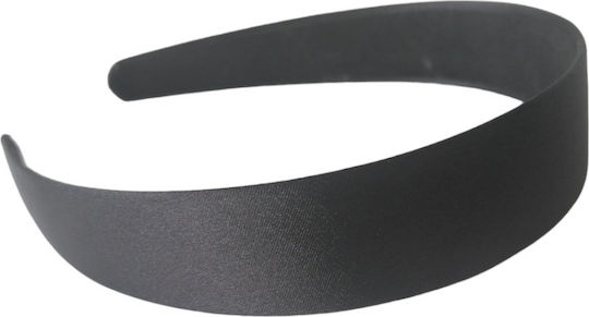 Ro Accessories Schwarzes Haarband 3 cm 14-0305