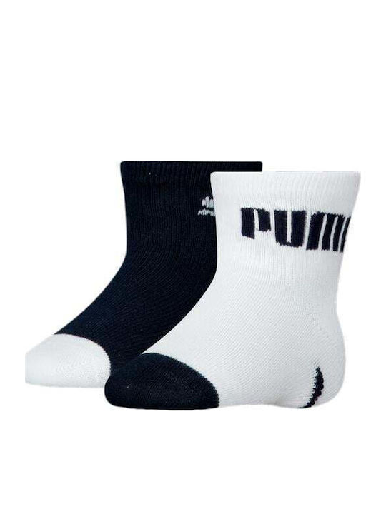 PUMA Детски чорапи Quarter Черен