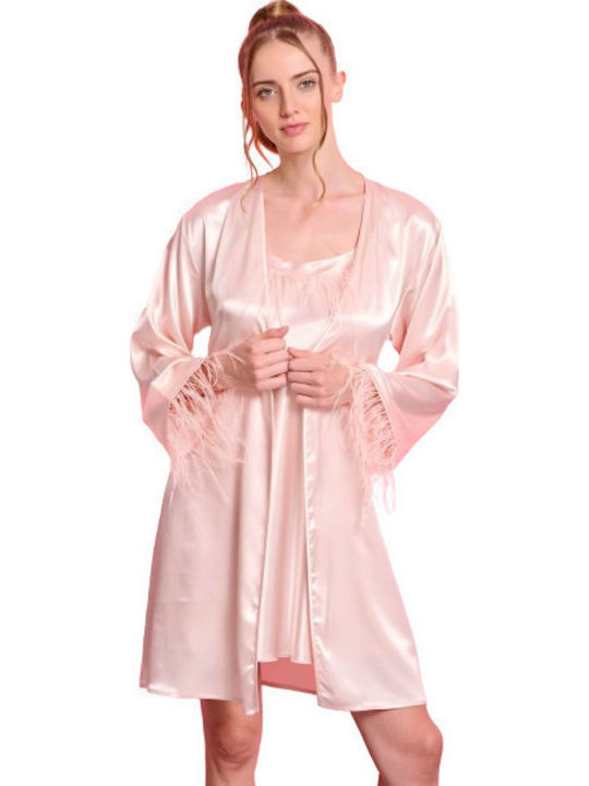 Jeannette Lingerie Summer Bridal Women's Robe w...