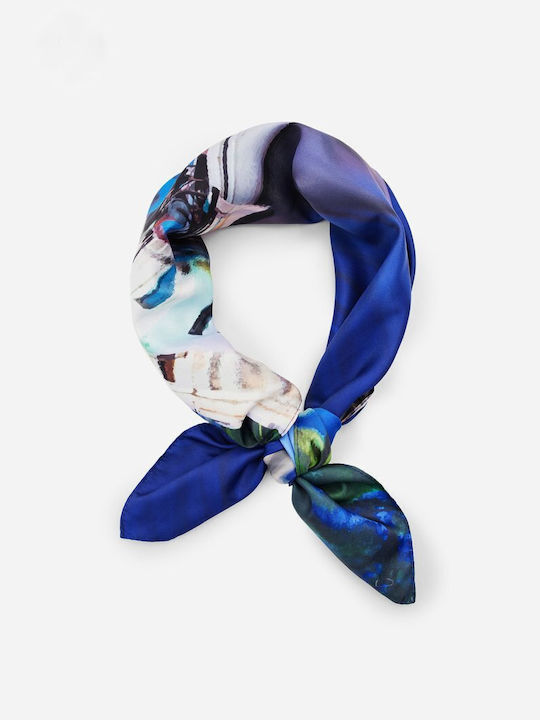 Desigual Women's Scarf Blue