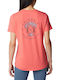 Columbia Sun Trek Femeie Sport Tricou Coral