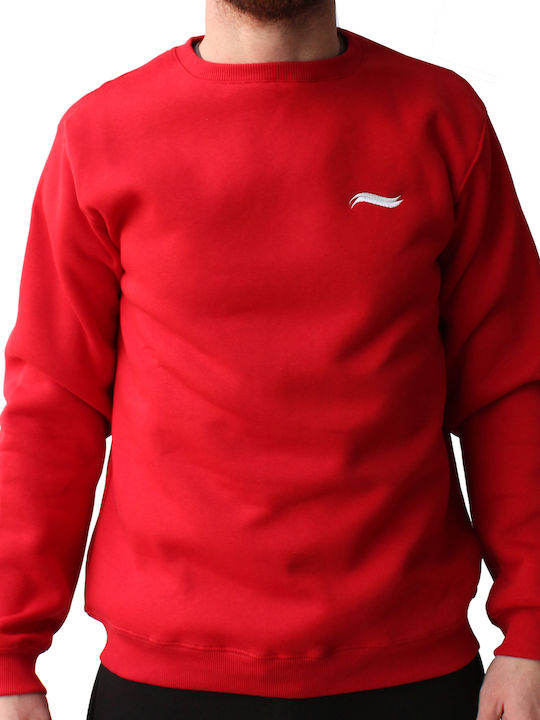 Sportys Herren Sweatshirt Rot