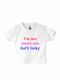 Kids T-shirt White I Am Cute, Mom Is Cute, Dad Is Lucky