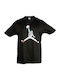 Kids' T-shirt Black Space Jump Like Jordan