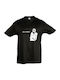 Παιδικό T-shirt Μαύρο Star Wars Just Chilling Cool Storm Trooper