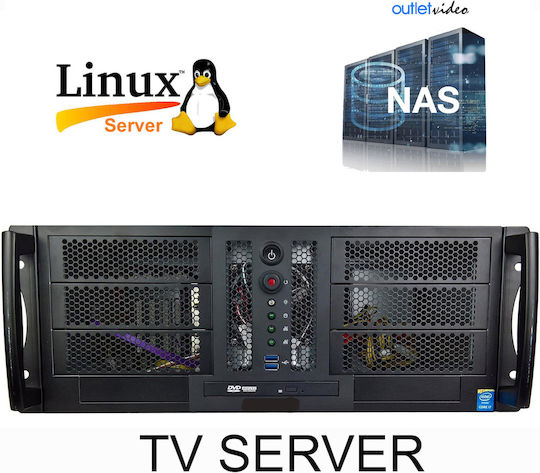 OutletVideo TV Video Storage (Core i7 /32GB DDR4/512GB SSD/Linux)