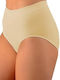 Latex Hochtaillierter Damen Slip Beige 9205mpe Beige
