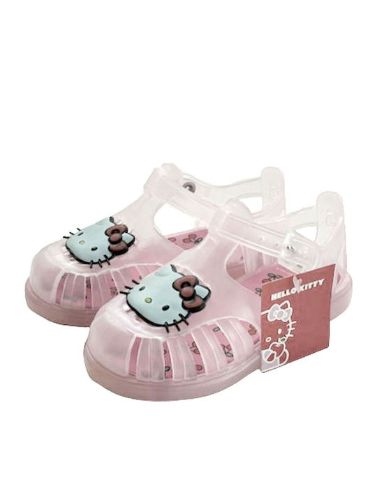 Igor Tobby Hello Kitty T107-33 Kinder Badesandalen Farbe Weiß Transparent