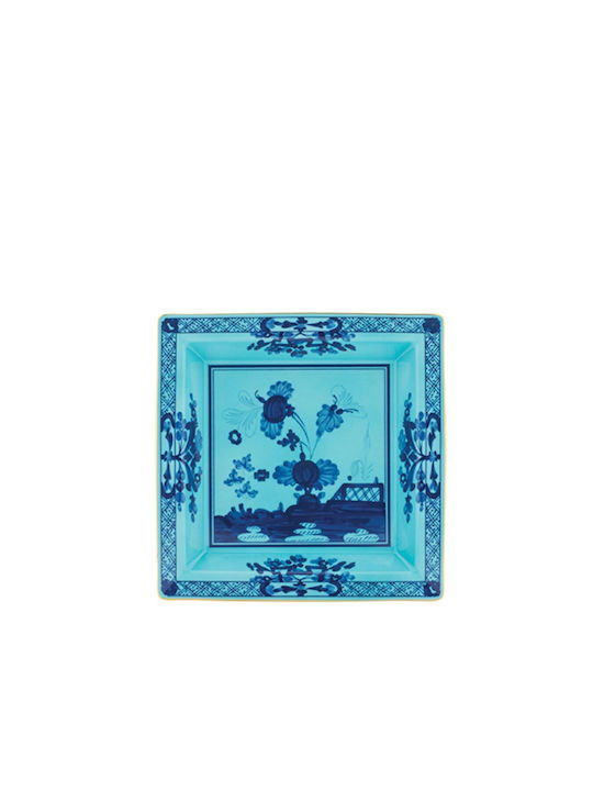 Richard Ginori Porcelain Square Decorative Tray 1735 24.5x3.5x3.5cm