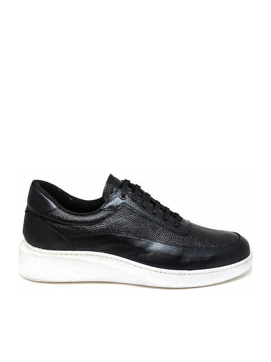 Men's Leather Casual Shoes Black
