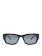 Premium Unisex Sonnenbrillen mit Brauner Schildkröten-Verlaufsfarbe Holzrahmen und Gray Gläser 10-1537-S1