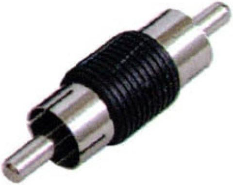 Convertor RCA masculin în RCA feminin Argintiu 10buc 01.099.0145