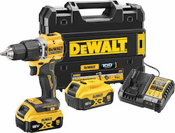 Dewalt Șurubelniță cu percuție Mașină de găurit Baterie Fără perii 18V 2x5Ah