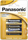 Panasonic Power Αλκαλικές Μπαταρίες C 1.5V 2τμχ