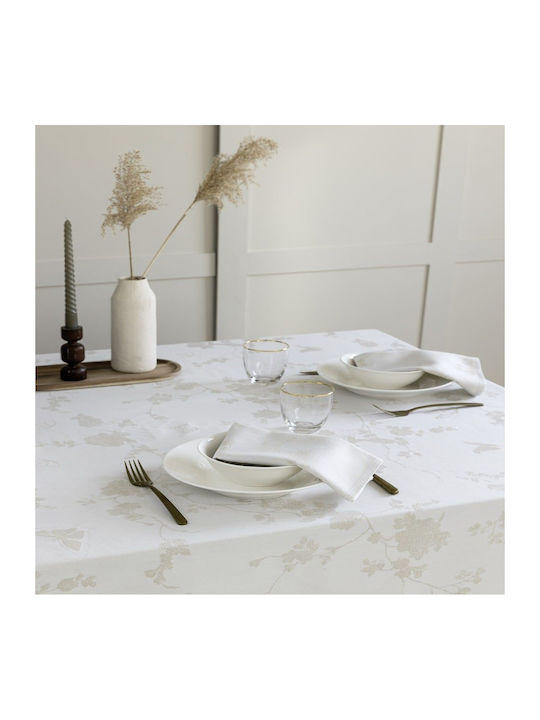 Nima Tablecloth Kalia Off White 165x265cm 33677