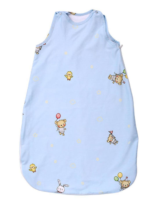 Summer Cotton Sleeping Bag 0.5 Tog 85cm Lorelli Bear Party